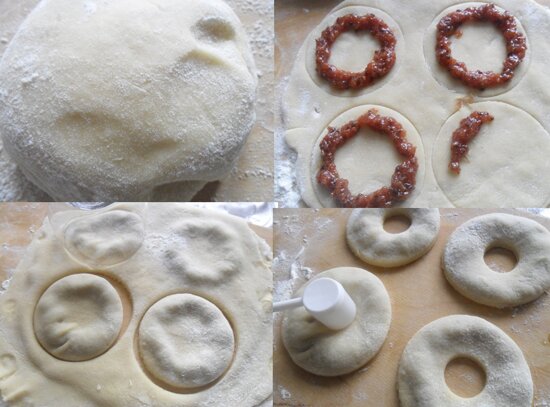  Вкусные и простые пончики на кефире с начинкой из джема - ингредиенты: