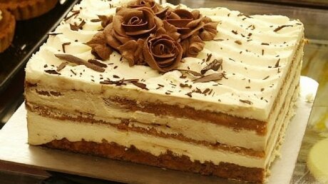 Тирамису торт с маскарпоне рецепт (бисквитный) с фото